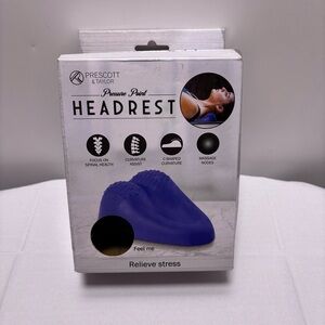 Pressure Point Headrest - Blue